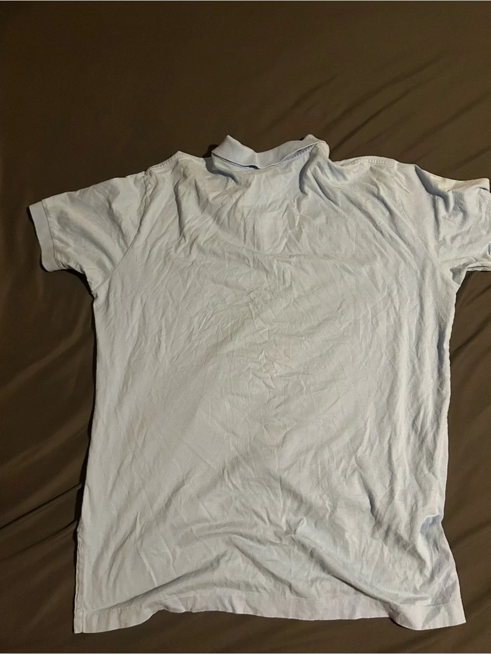 Ralph Lauren Light Blue Polo with Yellow Pony